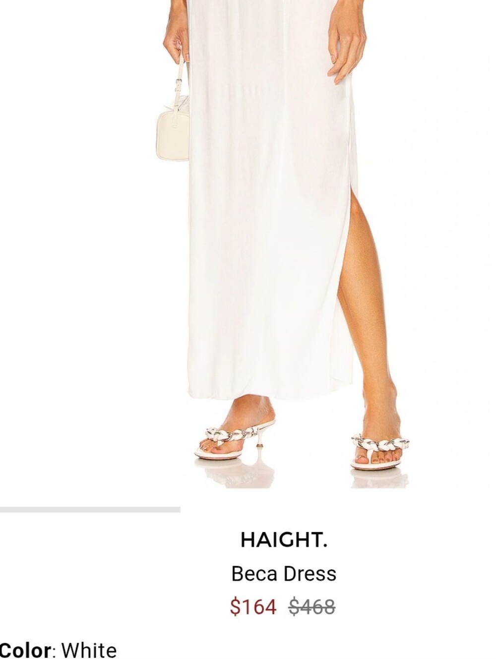 New No Tag BECCA by Rebecca Virtue Strapless White Beach Cover-Up Dress - Picture 7 of 7
